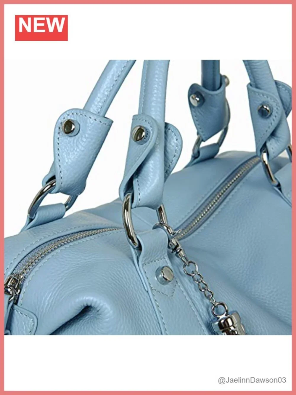 Genuine Leather Satchel Handbag for Women Crossbody Shoulder Bag Tote